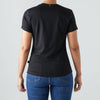 Givelo - Black 100% Peruvian Cotton Tee Women - Ritacuba.co