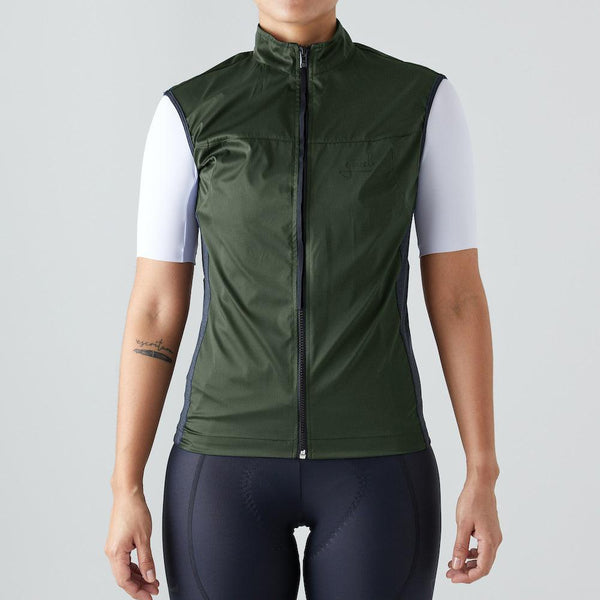 Givelo - Green Windproof Gilet Unisex - Ritacuba.co
