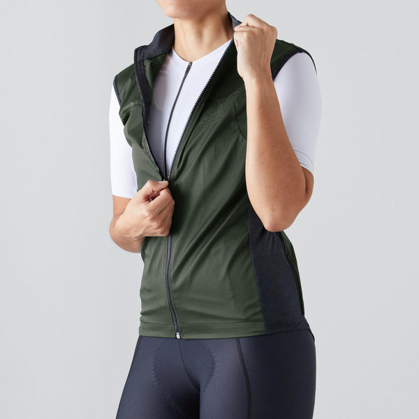 Givelo - Green Windproof Gilet Unisex - Ritacuba.co