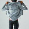 Givelo - Grey Windproof Jacket Unisex - Ritacuba.co