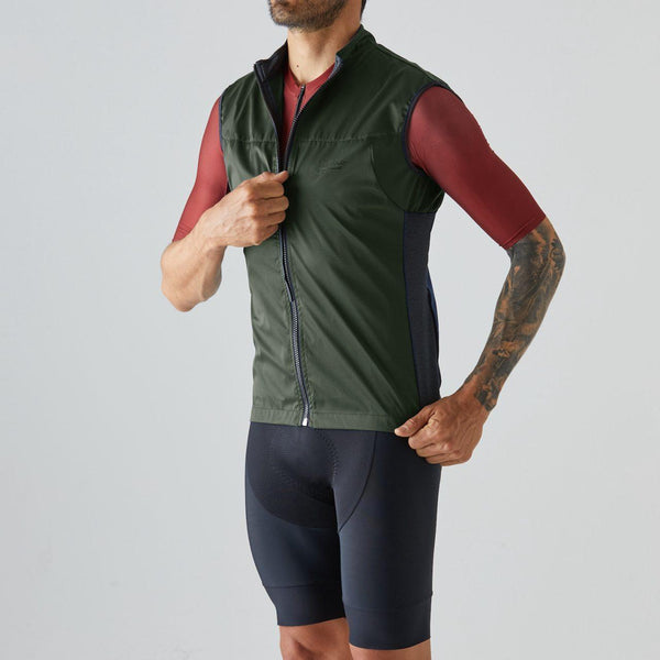 Givelo - Green Windproof Gilet - Ritacuba.co