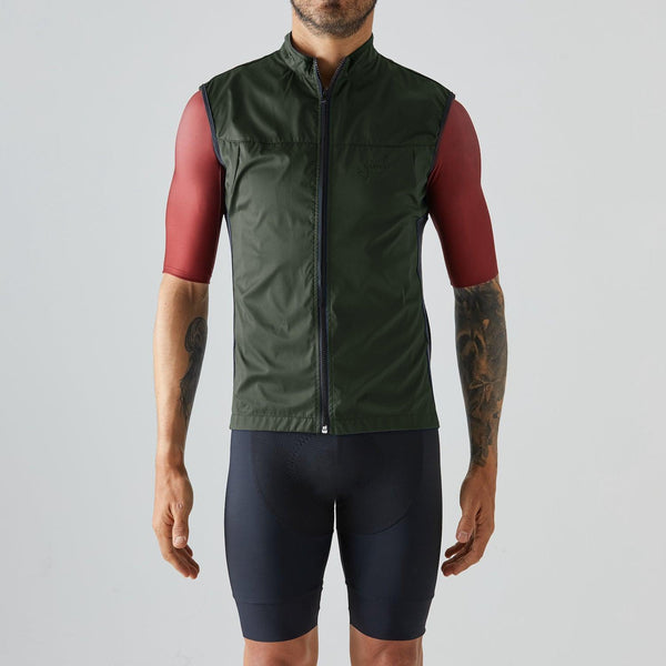 Givelo - Green Windproof Gilet - Ritacuba.co