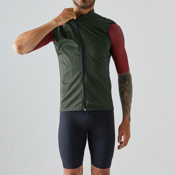 Givelo - Green Windproof Gilet - Ritacuba.co