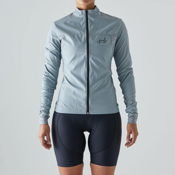 Givelo - Grey Windproof Jacket Unisex - Ritacuba.co
