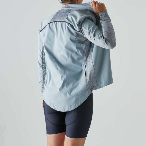 Givelo - Grey Windproof Jacket Unisex - Ritacuba.co