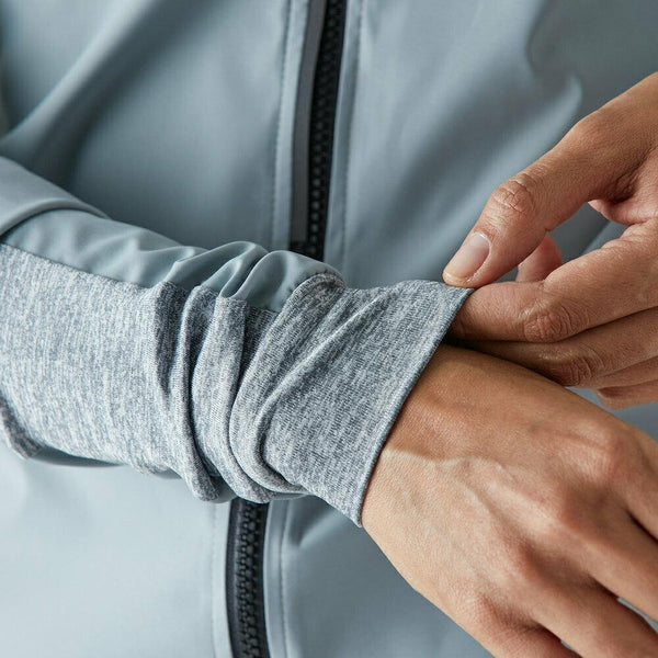 Givelo - Grey Windproof Jacket Unisex - Ritacuba.co