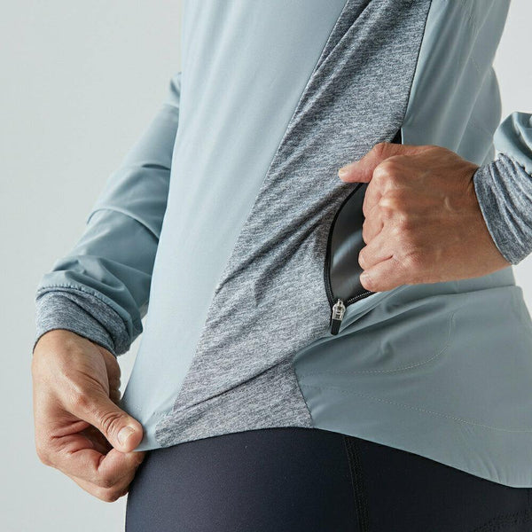 Givelo - Grey Windproof Jacket Unisex - Ritacuba.co