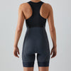Classic Bib Short Dark Grey Women