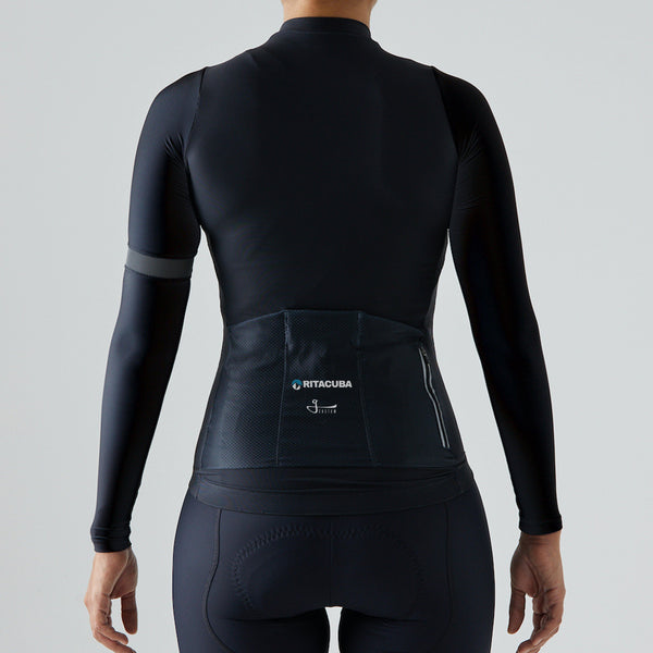 Ritacuba - Ritacuba Jersey Black Long Sleeve - Ritacuba.co