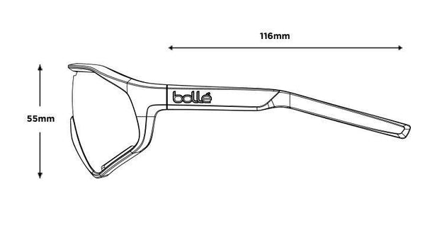 Bolle - Shifter Crystal Navy Matte - Phanthom Vermillion Gun Photochromic - Ritacuba.co