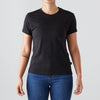 Givelo - Black 100% Peruvian Cotton Tee Women - Ritacuba.co