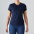 Givelo - Navy 100% Peruvian Cotton Tee Women - Ritacuba.co