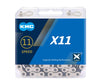 KMC - X11 Chain Silver/Black - Ritacuba.co