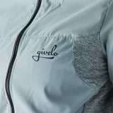 Givelo - Grey Windproof Jacket Unisex - Ritacuba.co