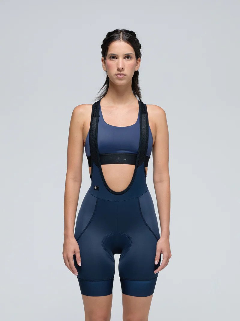 Classic Bib Short Deep Blue Women