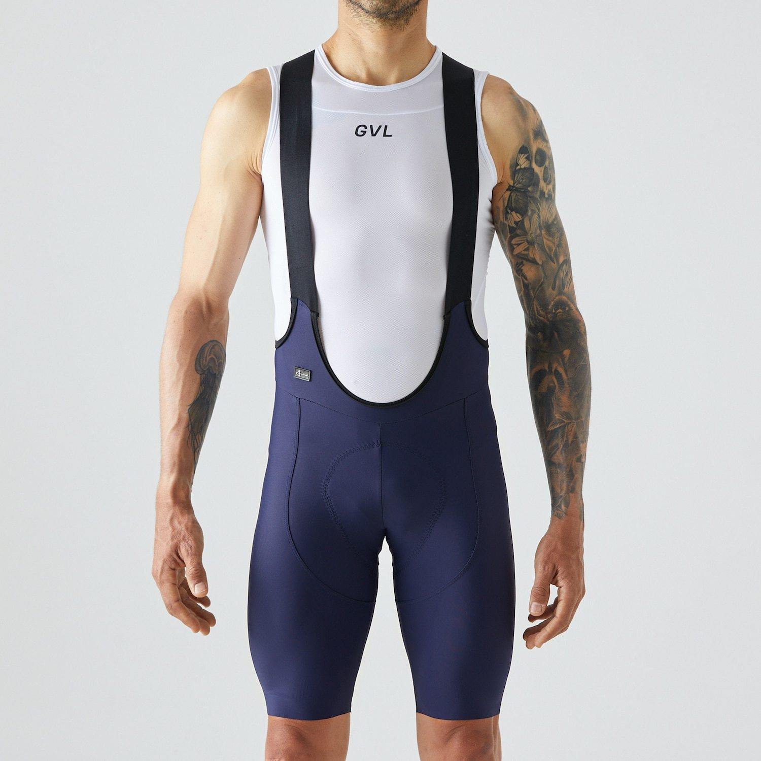 Givelo - High D Bib Short Blue Men - Ritacuba.co