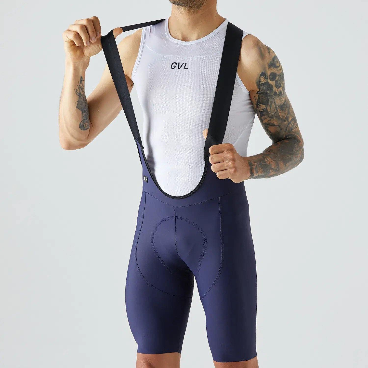 Givelo - High D Bib Short Blue Men - Ritacuba.co