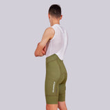 Bib Short Hard Olive Hombre