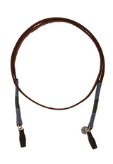 Cuelga Gafas Formal Cuero Bordado